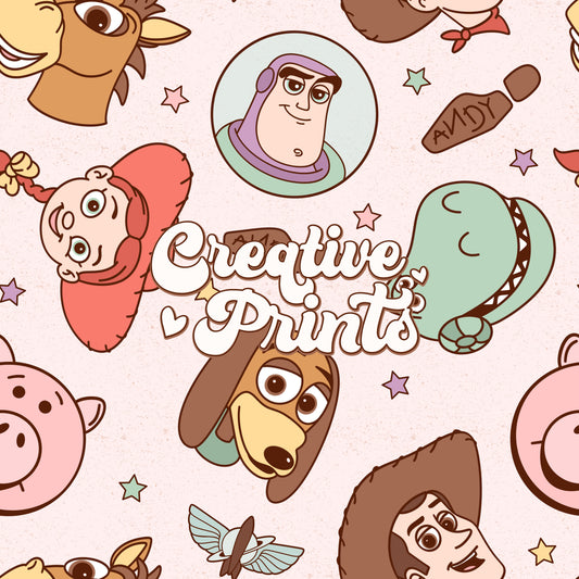Toy friends seamless file