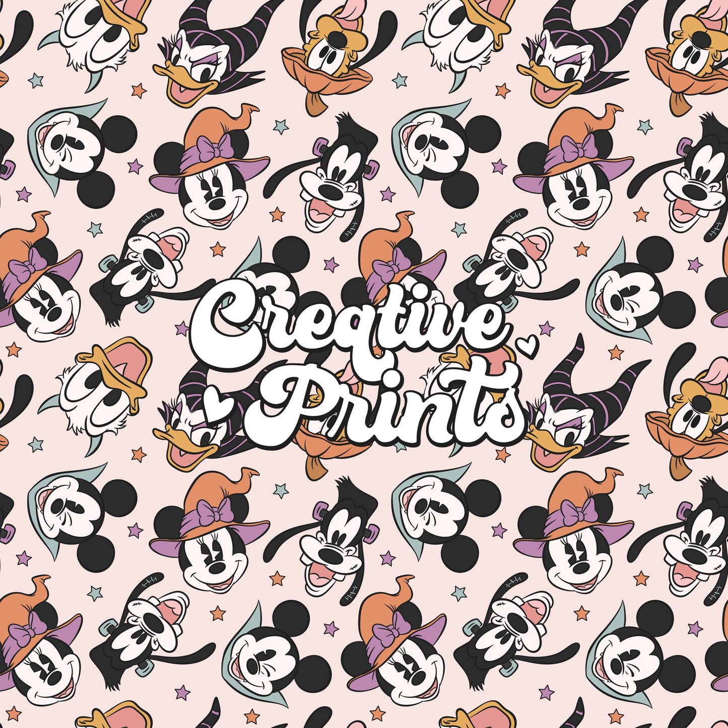 Spooky Mouse Friends Seamless file