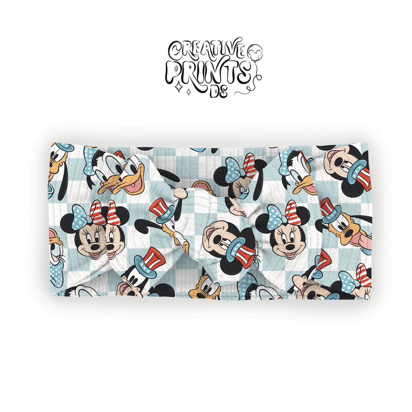 Mouse & Friends 4th of July seamless file