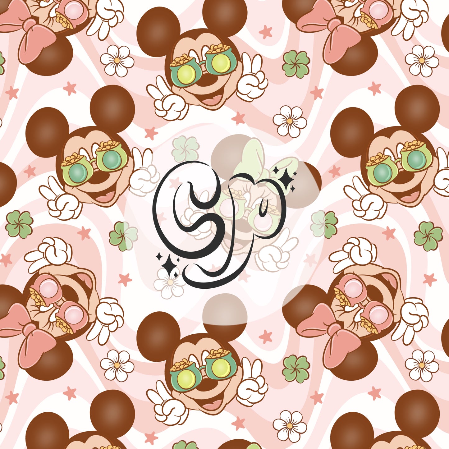 Magical Mouse St.Patrick’s day seamless file