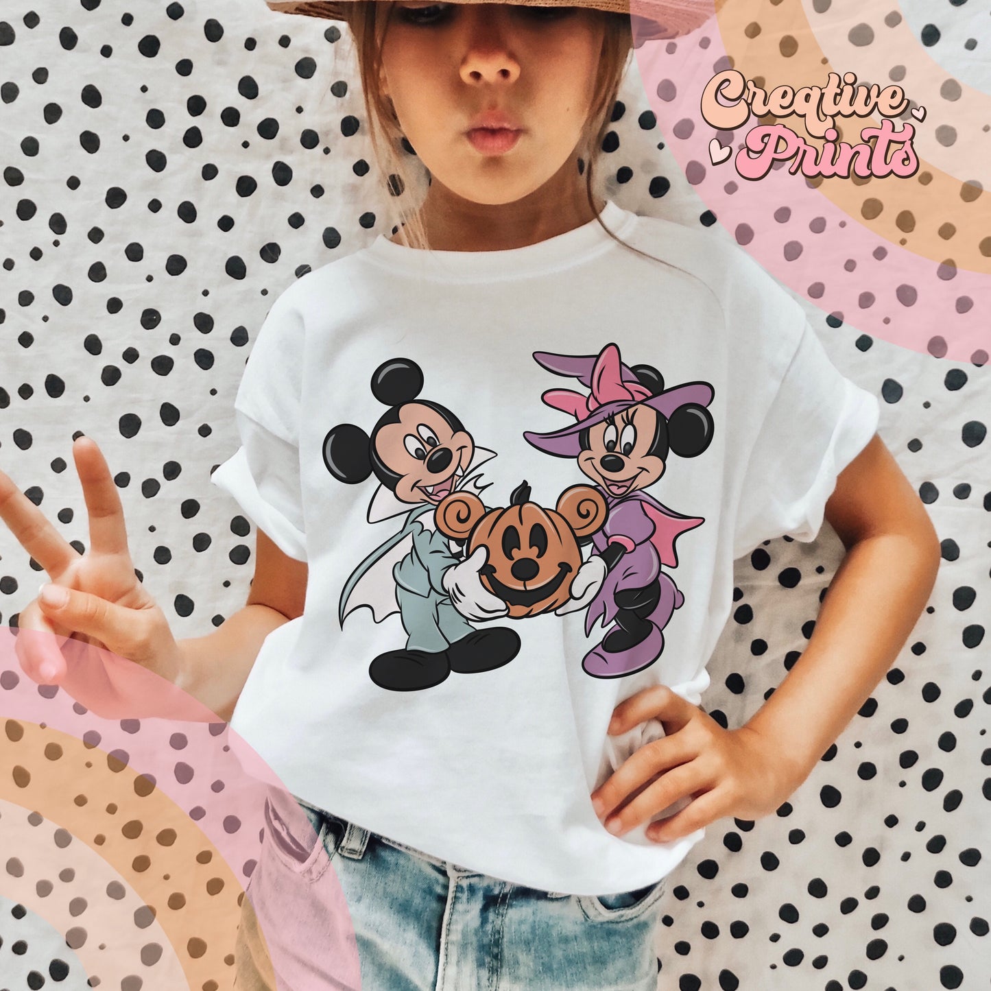 Halloween mouse sublimation PNG