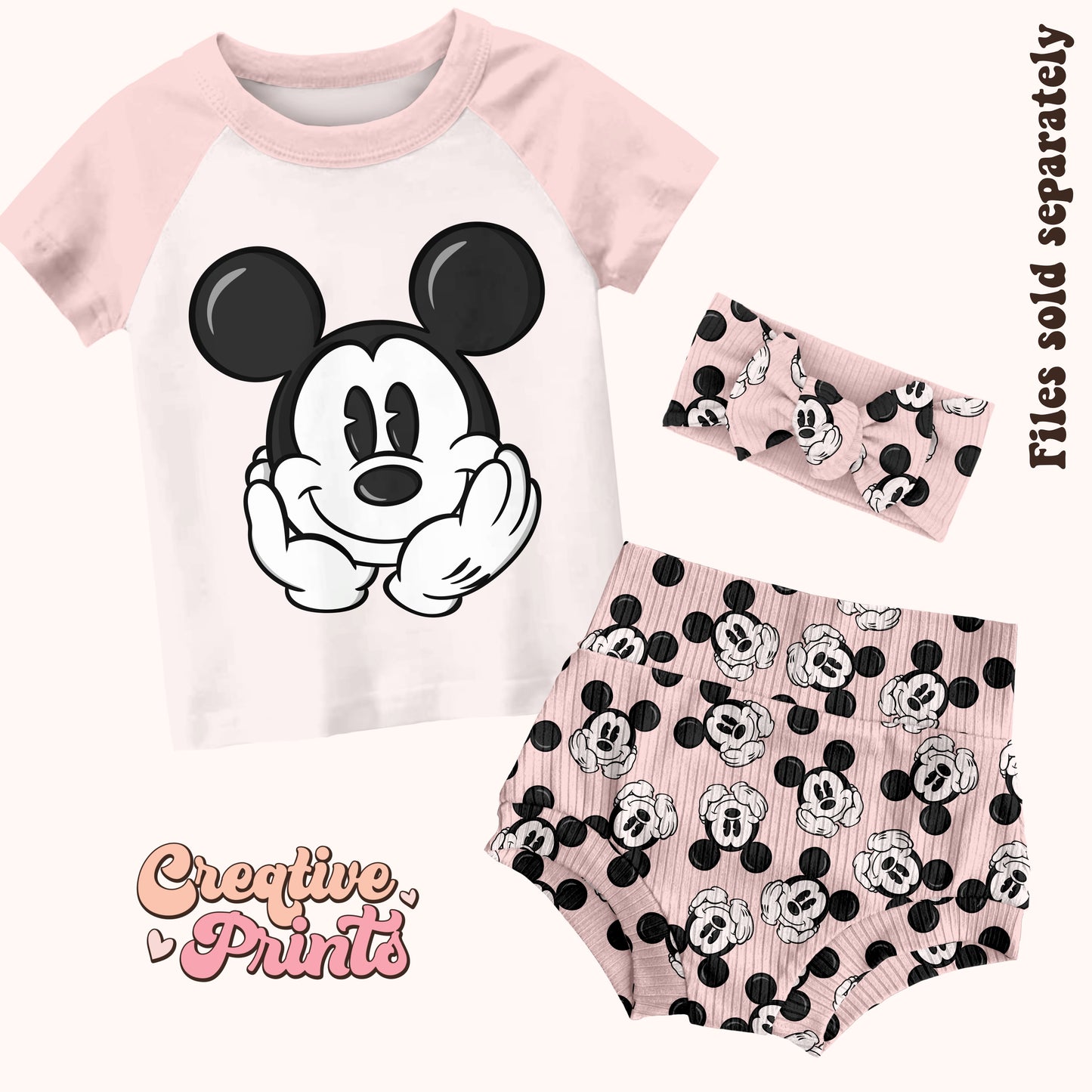 Vintage mouse sublimation PNG