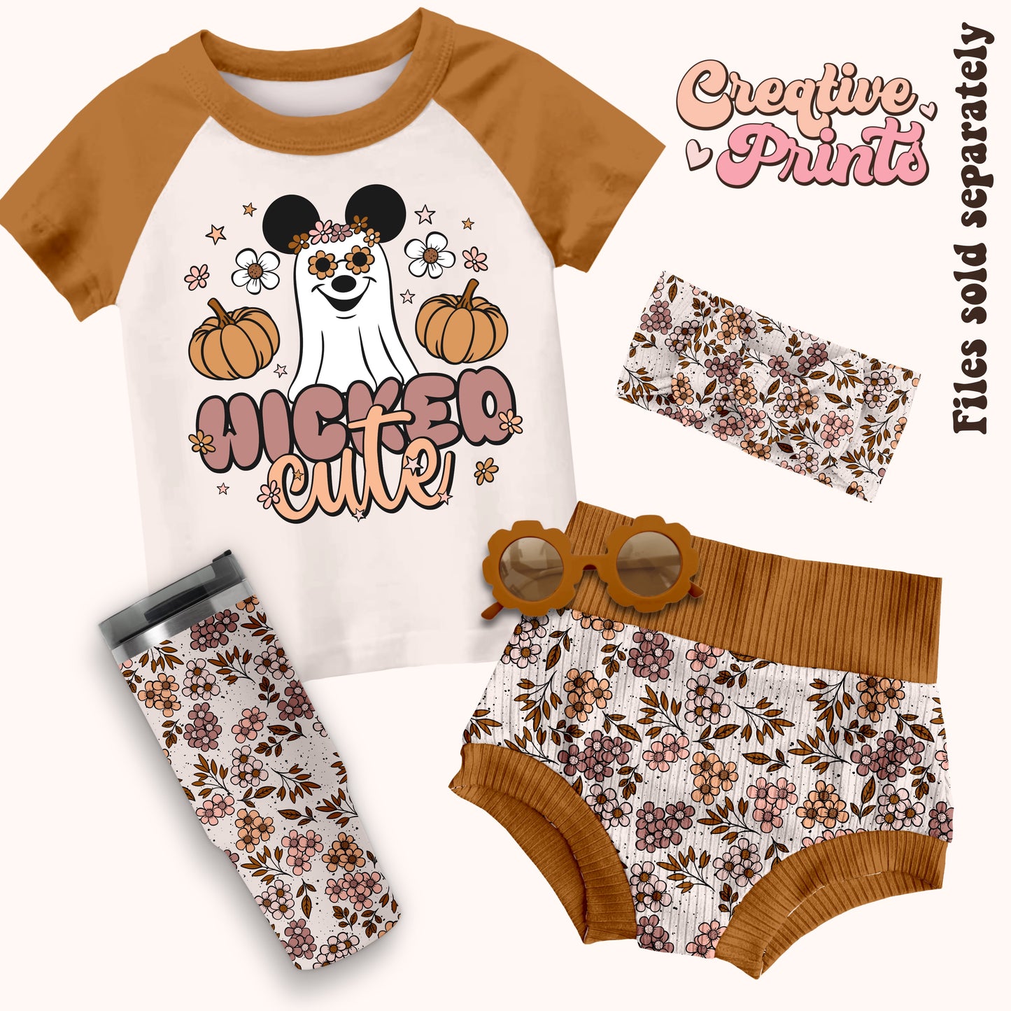 Fall floral seamless file