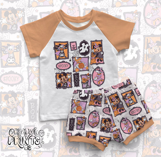 Magical Spooky Frames PNG