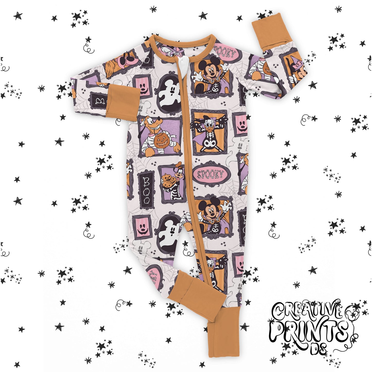 Magical Spooky Frames Seamless file