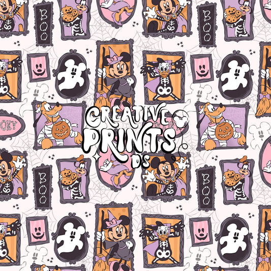 Magical Spooky Frames Seamless file