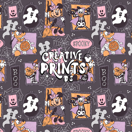 Magical Spooky Frames Seamless file