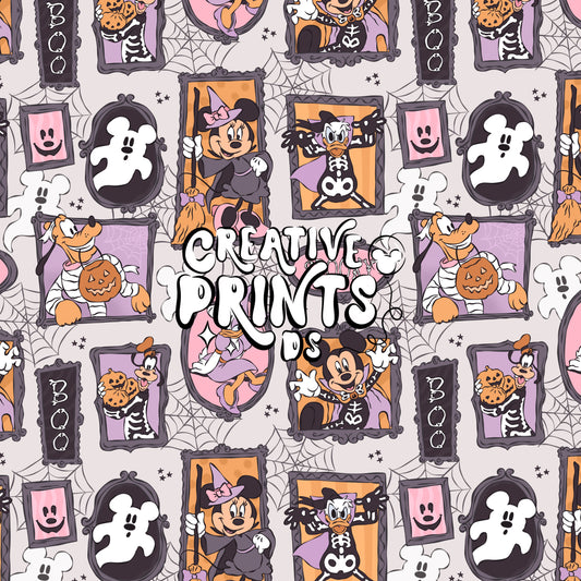 Magical Spooky Frames Seamless file