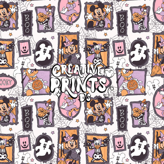 Magical Spooky Frames Seamless file