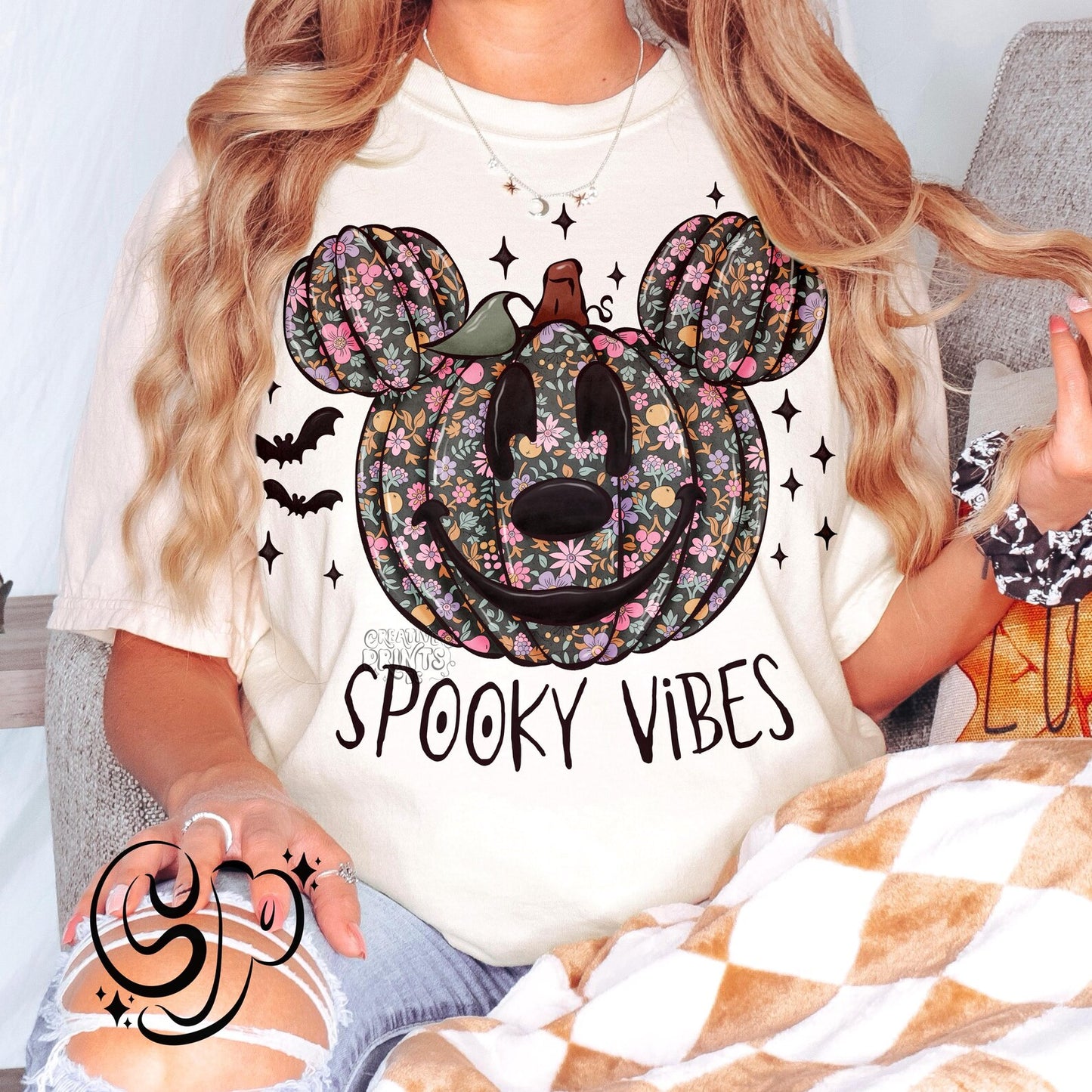 Spooky Mouse Pumpkins PNGs - 4 files
