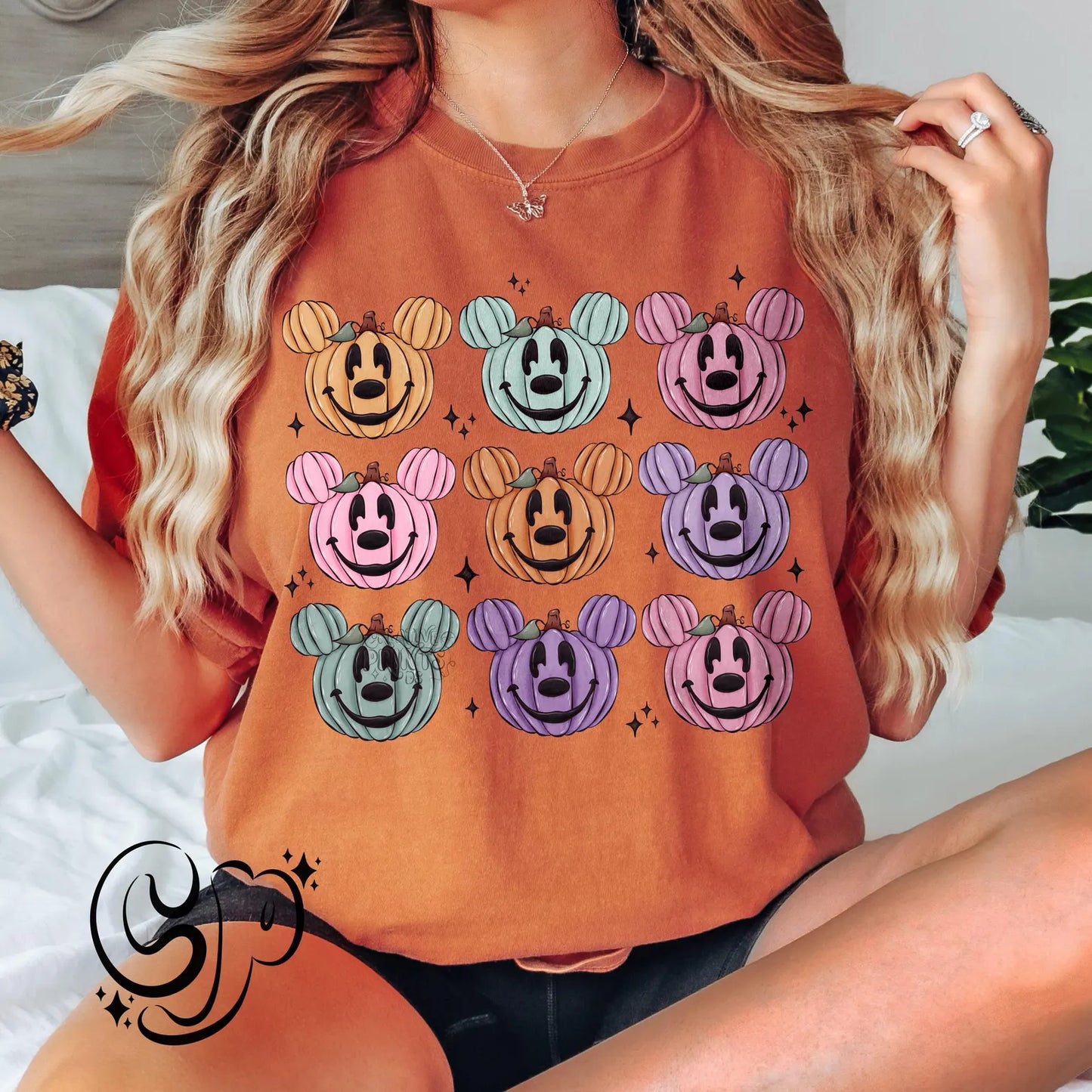 Spooky Mouse Pumpkins PNG