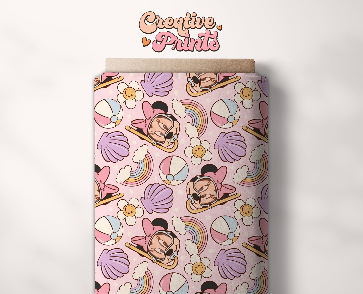 Mouse under the sea seamless file