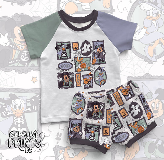 Magical Spooky Frames PNG