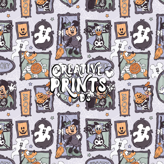 Magical Spooky Frames Seamless file