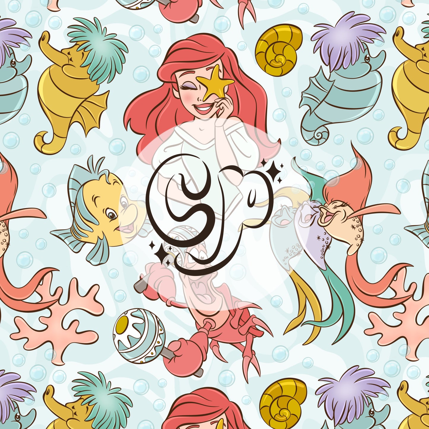 Little Mermaid Seamless file