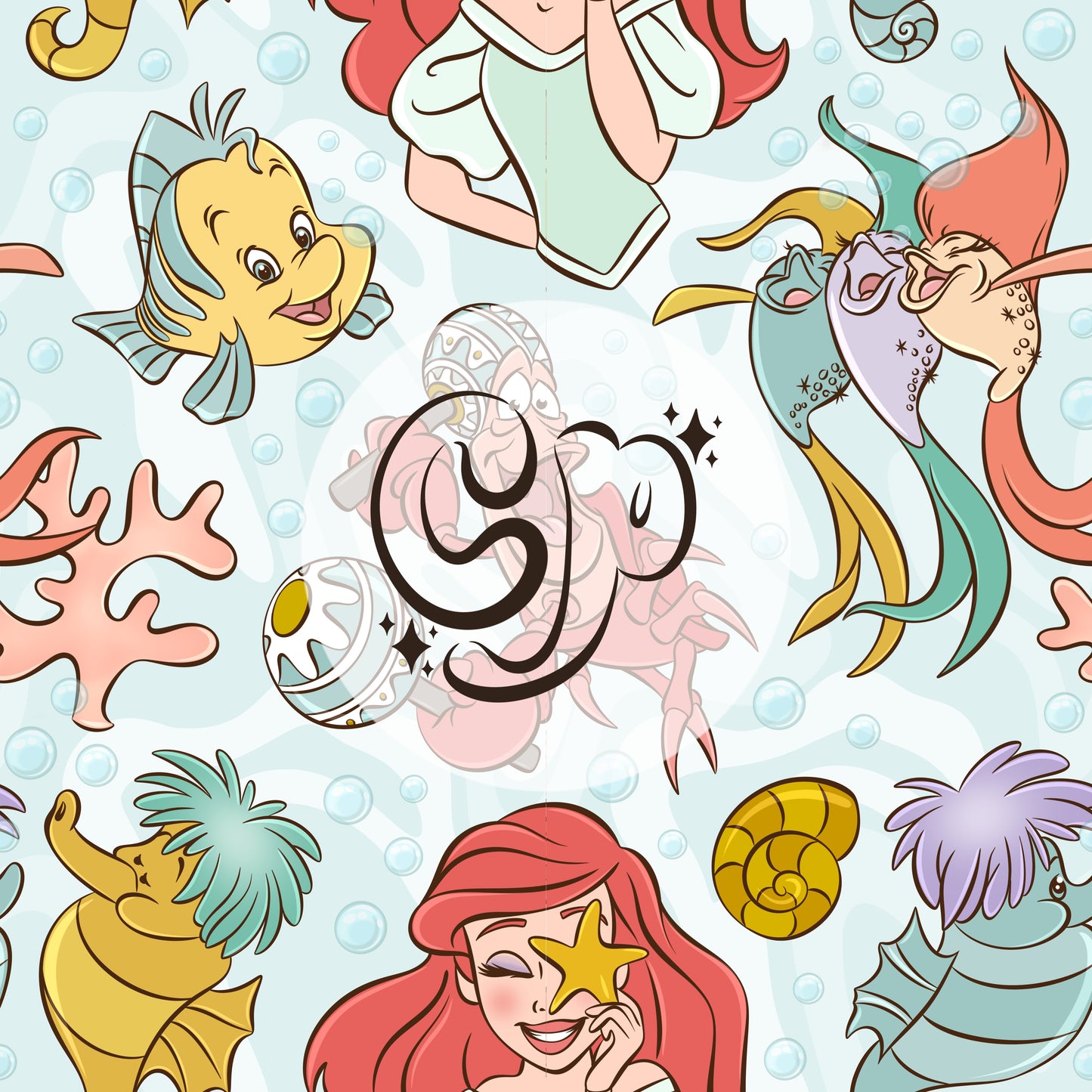 Little Mermaid Seamless file