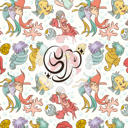 Little Mermaid Seamless file