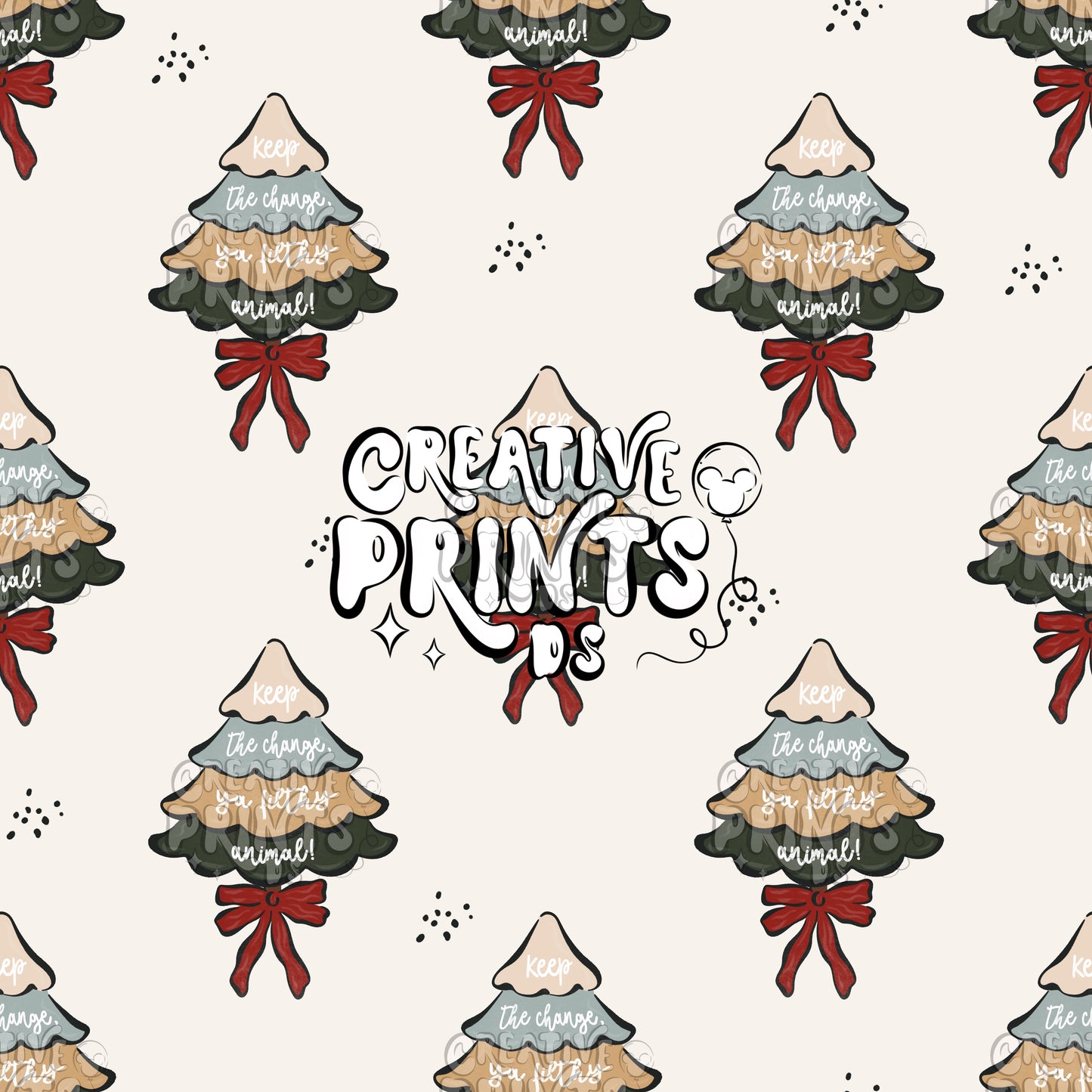 Christmas Trees Movie Seamless file