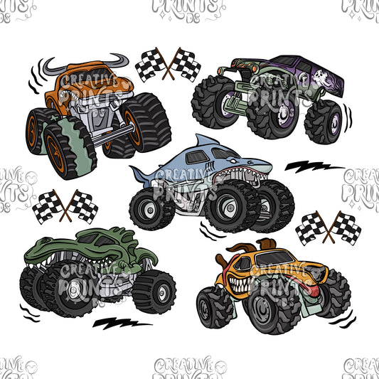 Monster Trucks PNG