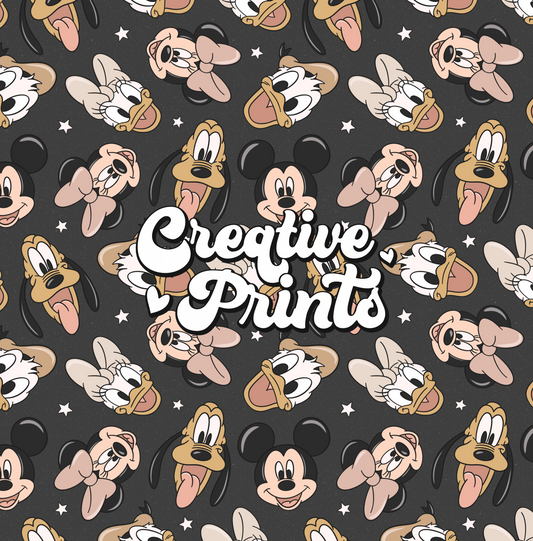 Mouse & friends seamless file