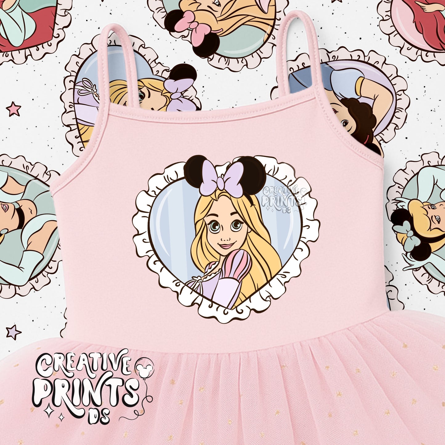 Mouse Princesses PNGs - 8 Files