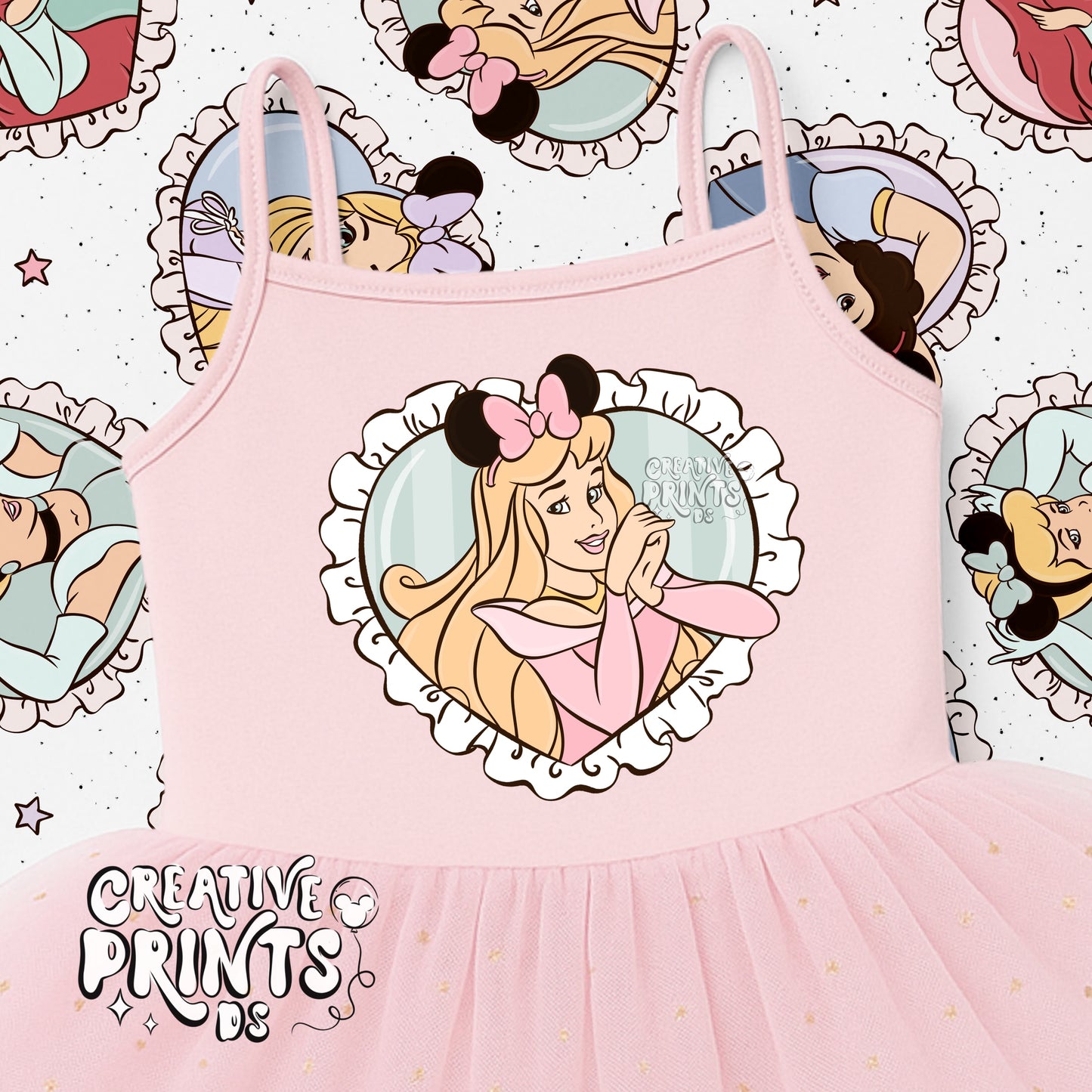 Mouse Princesses PNGs - 8 Files