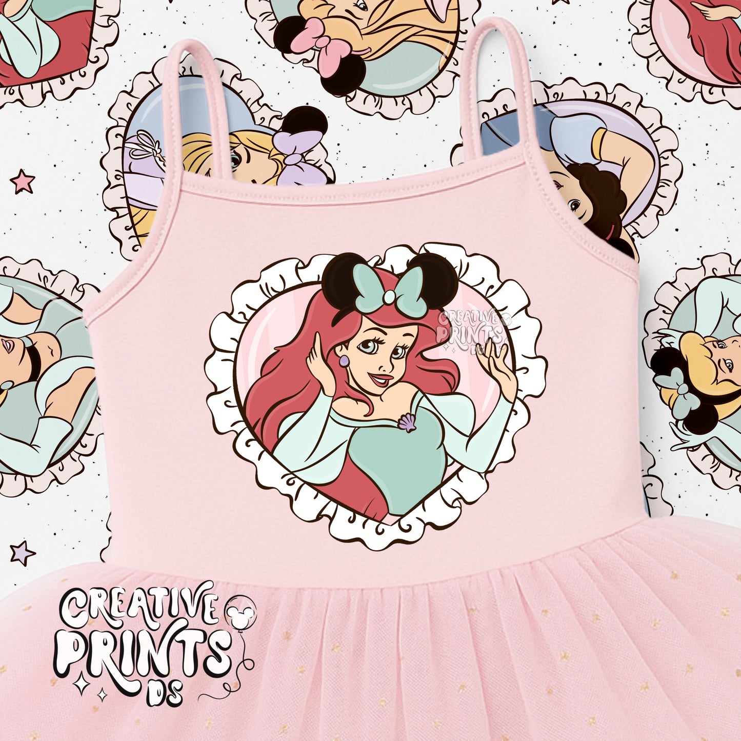 Mouse Princesses PNGs - 8 Files