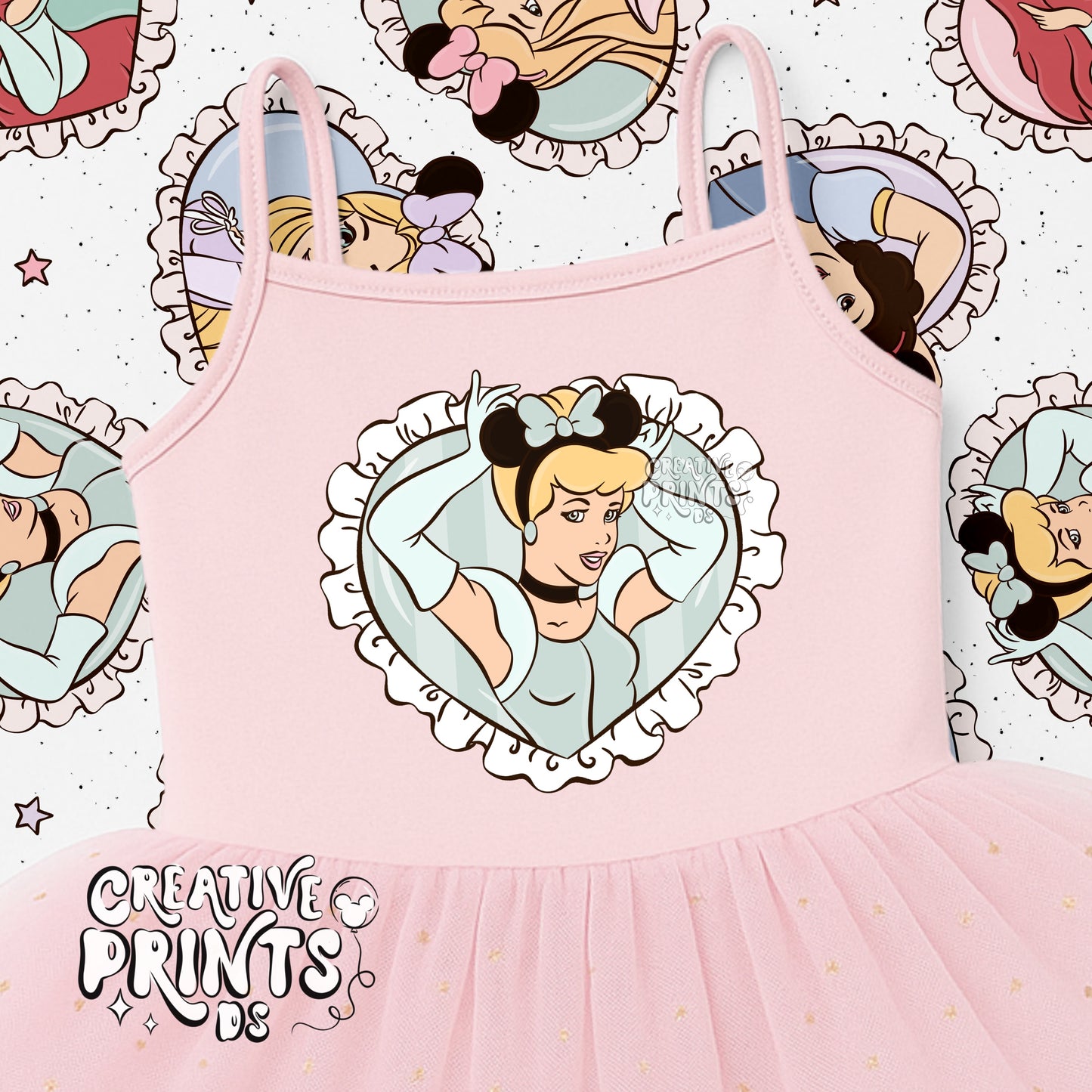 Mouse Princesses PNGs - 8 Files