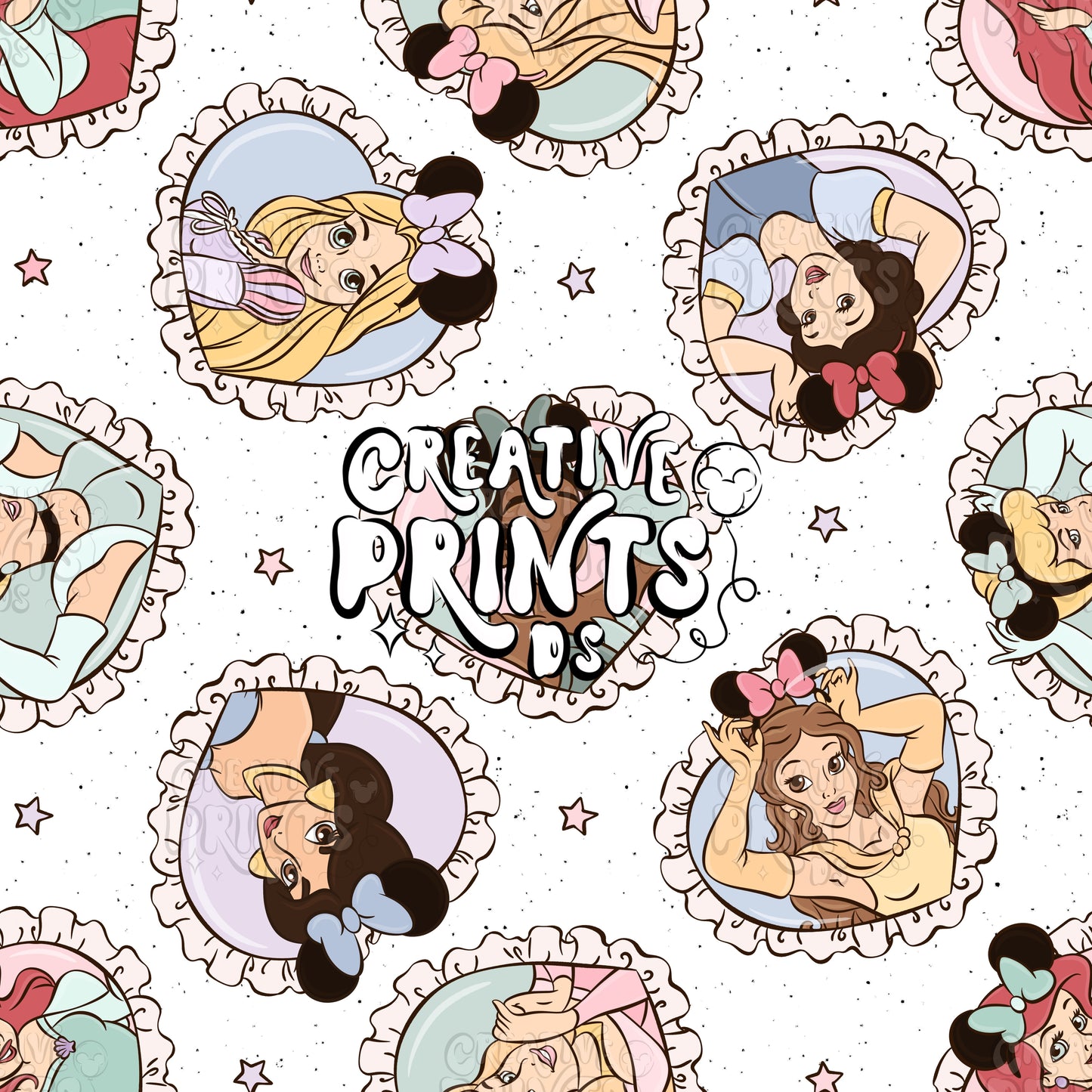 Mouse Princesses Seamless file