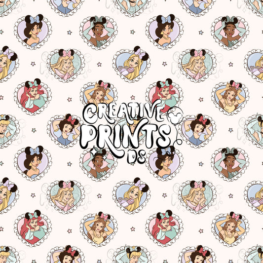 Mouse Princesses Seamless file