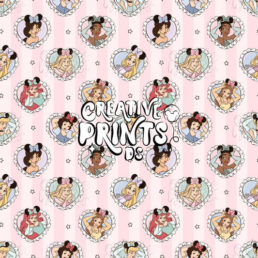 Mouse Princesses Seamless file