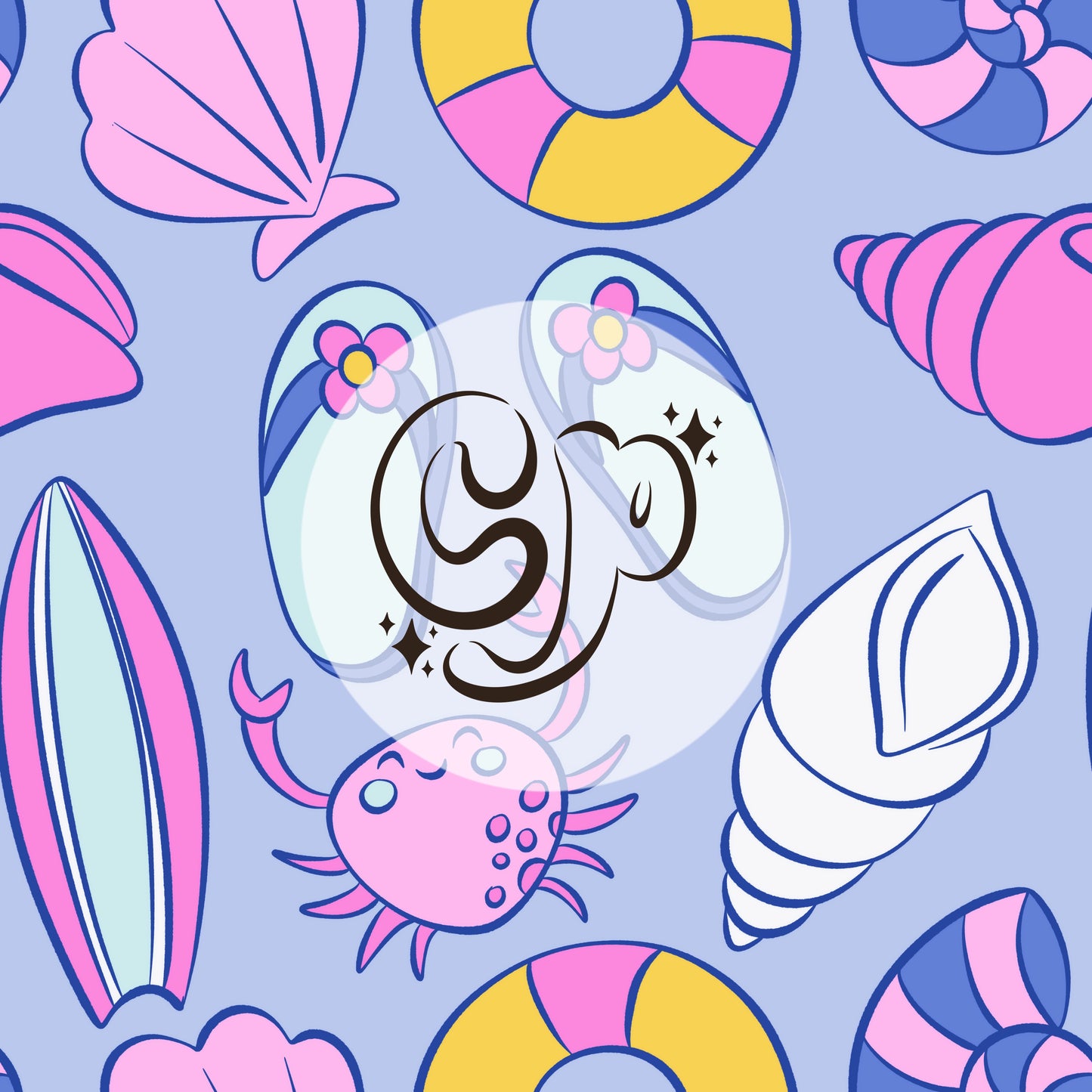 Bright Summer Seamless pattern