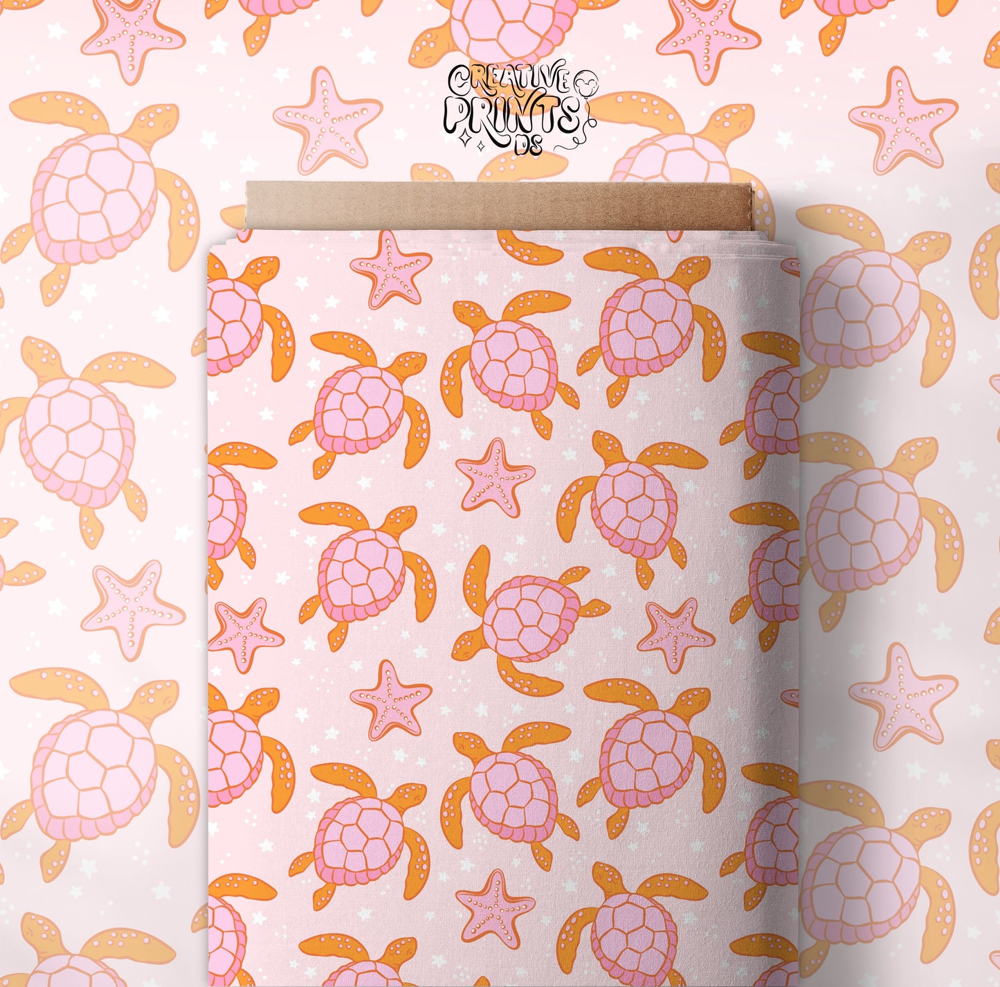 Sea Turtles Seamless pattern
