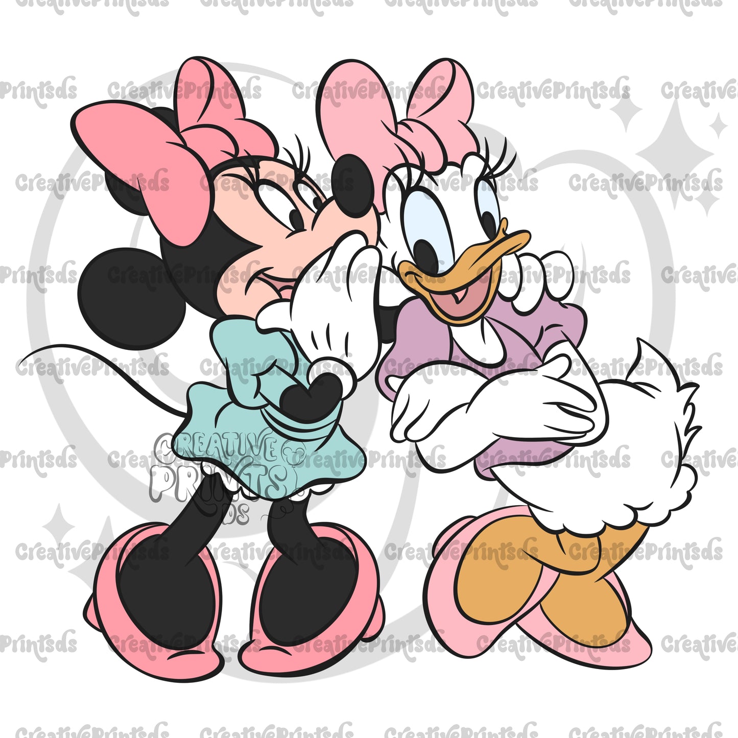 Mouse & Friends Girls PNG