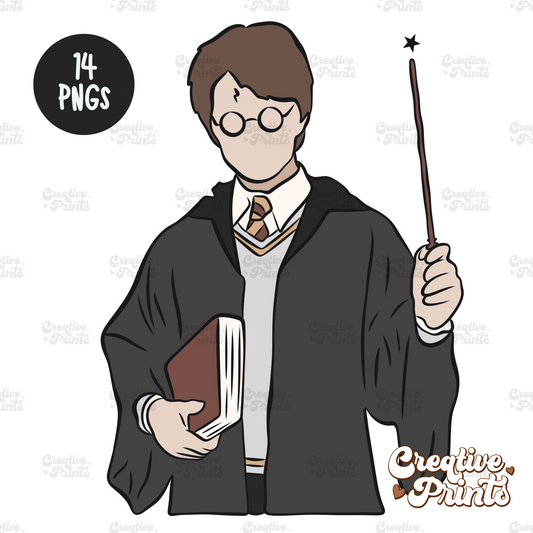 School of Magic Individual PNGs ( 14 files )