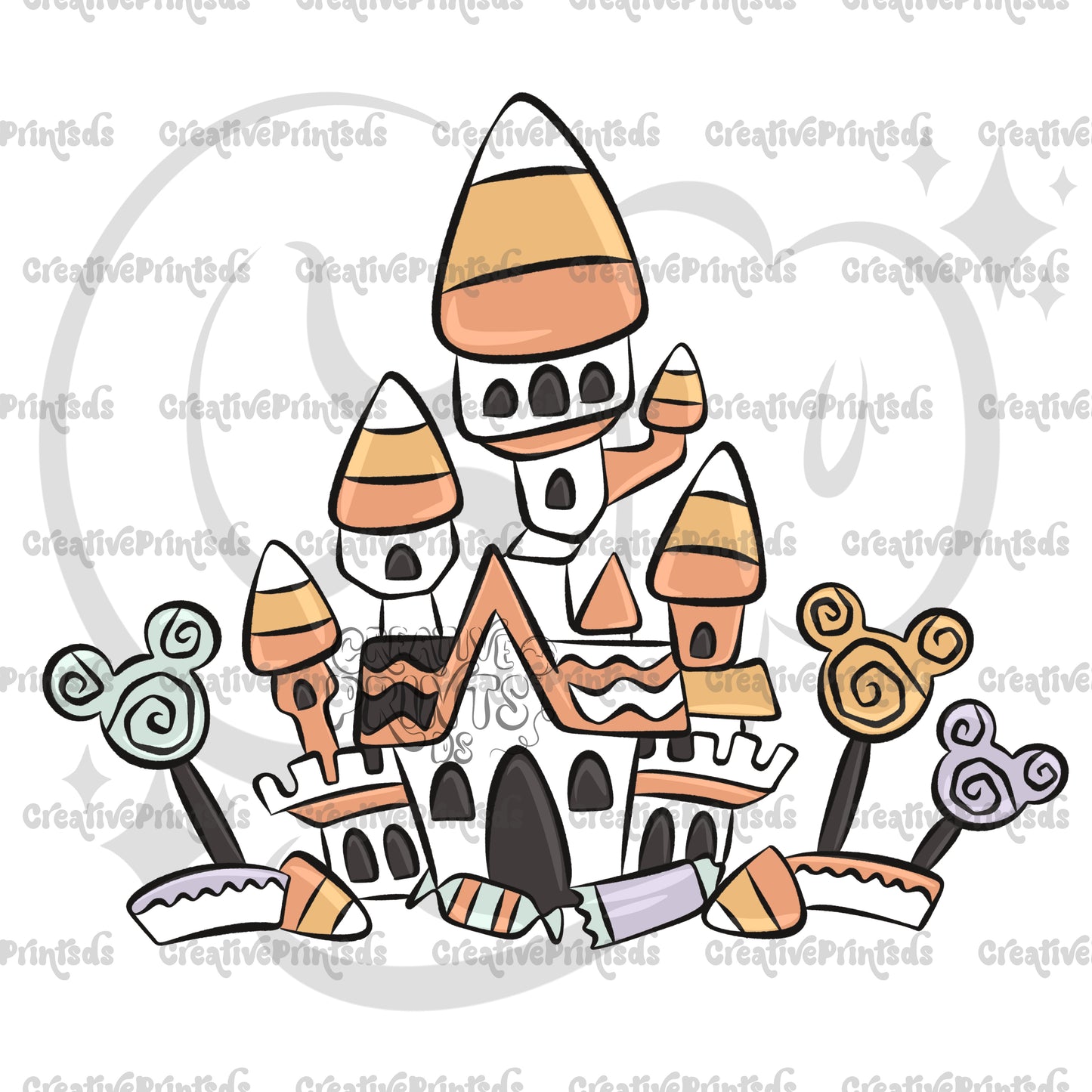 ALL FOR LESS! Spooky Friends - 18 files