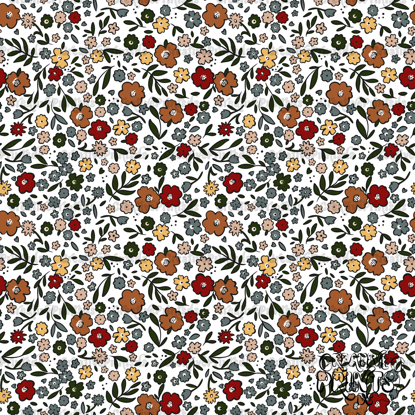 Floral Coord Seamless file