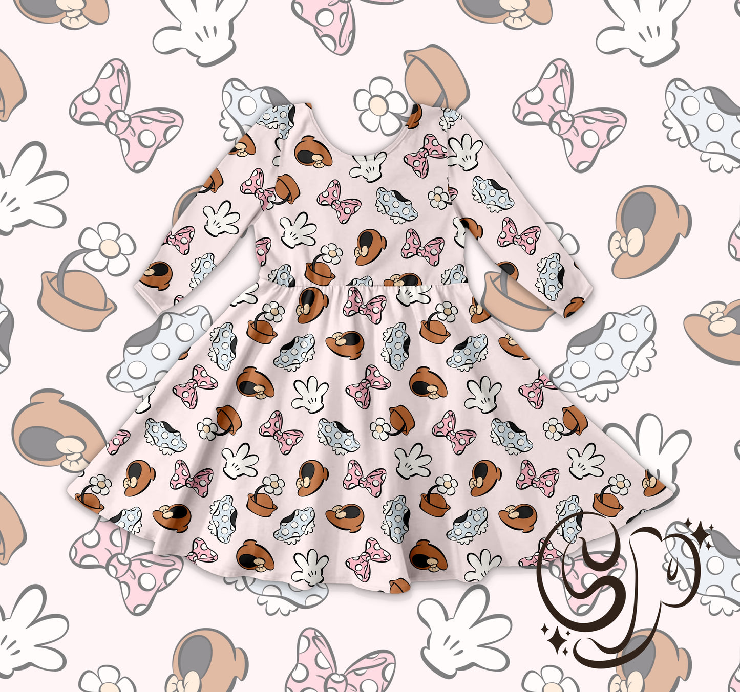Mouse outfit Seamless file