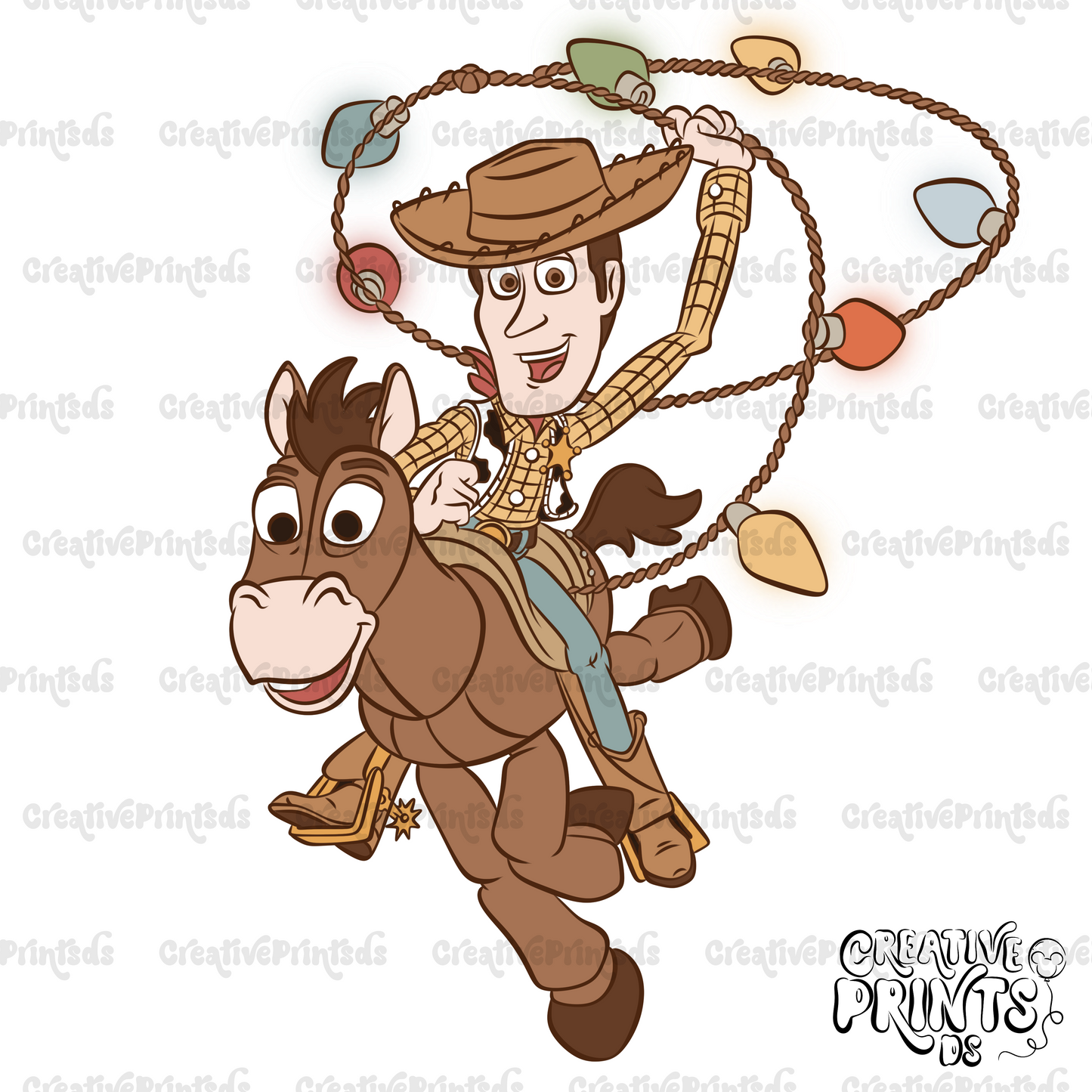 Christmas Story Cowboy PNG