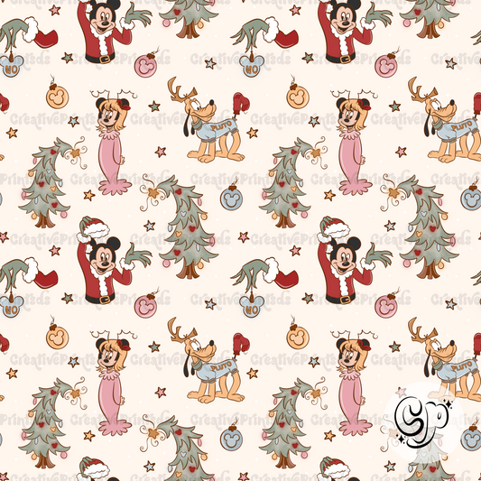 Magical Christmas Seamless file