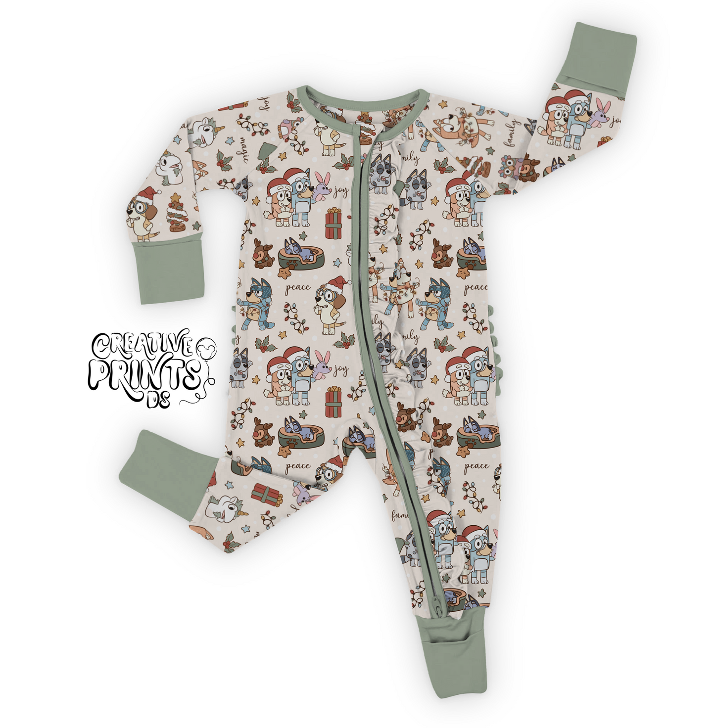 Christmas at the Heelers house Seamless file