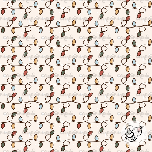 Christmas Lights Seamless file