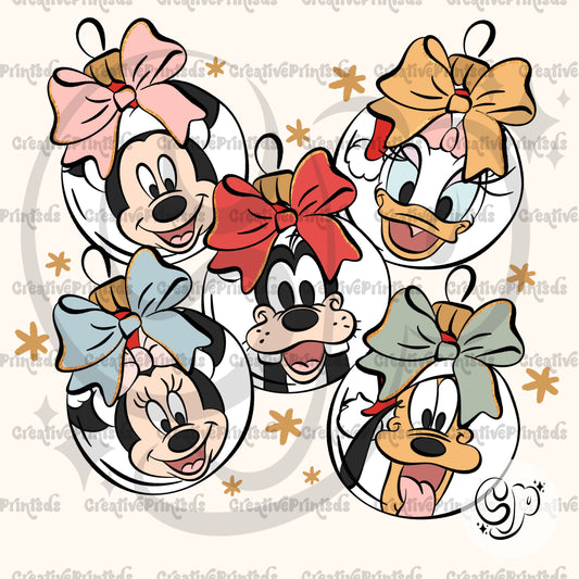 Christmas Ornaments PNG