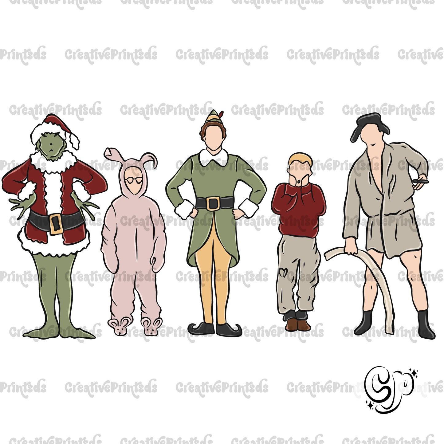 Christmas Classic Movies Friends Png file