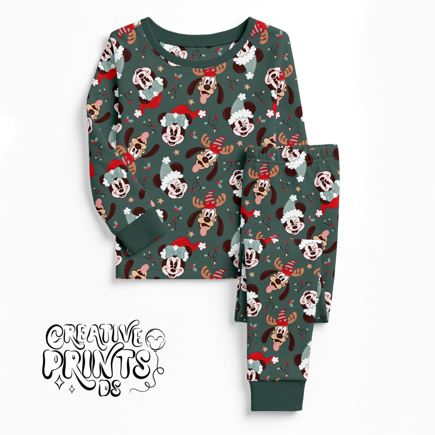 Christmas Mouse Friends Seamless file