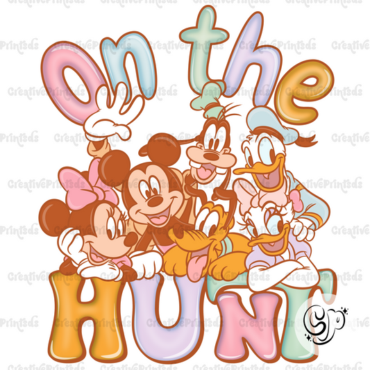 Easter On the hunt PNG
