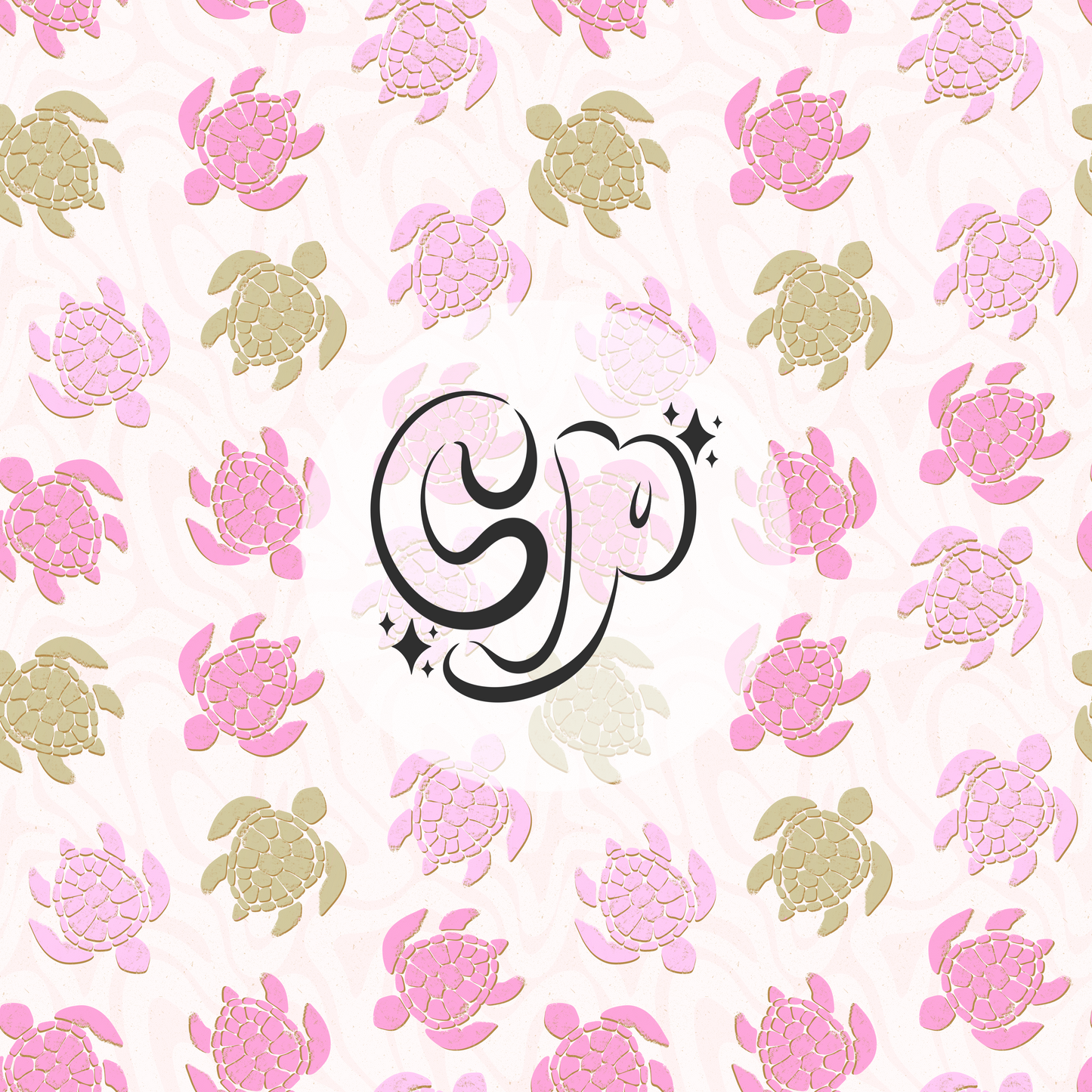 Pink Turtles Seamless file