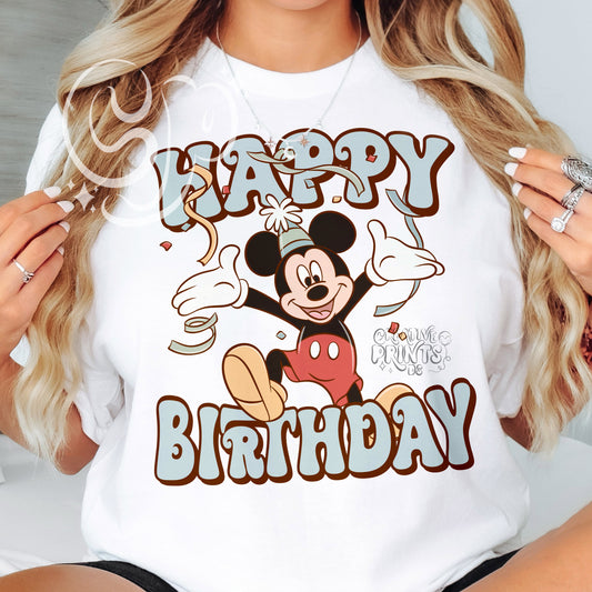Mouse Happy Birthday PNG