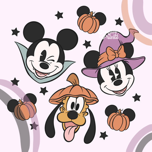 Spooky Mouse and Friends png file