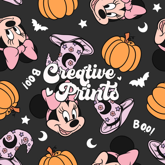 Halloween mouse seamless file